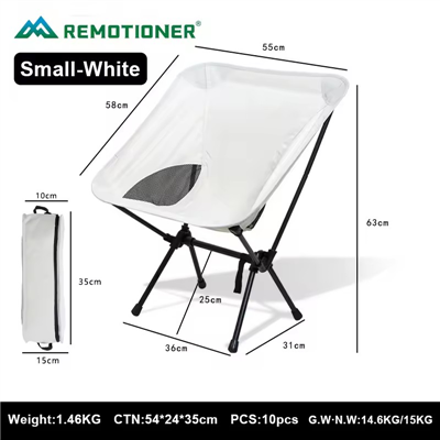 Custom Design Backpacking Chairs Foldable Camping Moon Chair for Hiking Mount...
