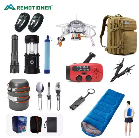 Outdoor Camping Hiking Emergency Survival Kit