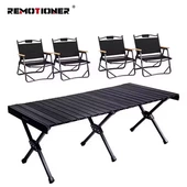 Folding Picnic Table And Stools